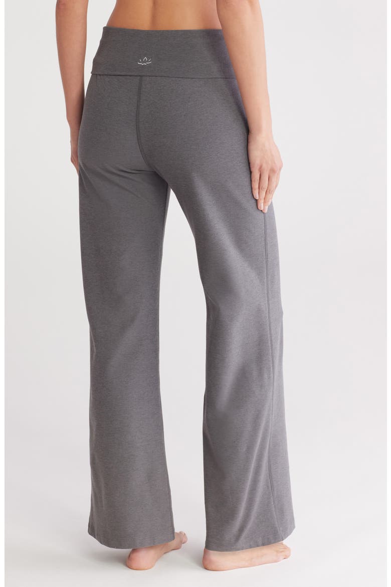 Space Dye Wide Leg Pants, Alternate, color, SOFT UMBER HEATHER