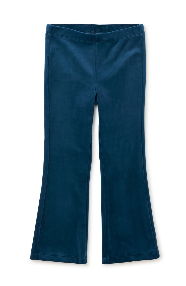 Tea Collection Very Velour Flare Pants, Main, color, 