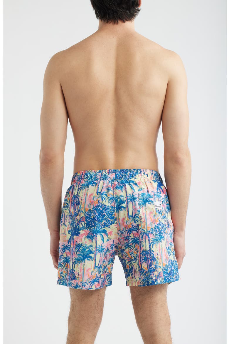 Havana Print Swim Trunks, Alternate, color, MULTI