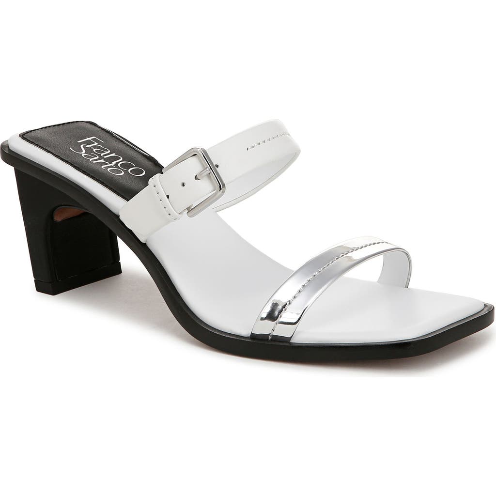 Franco Sarto Frenza Two Strap Sandal In Silver