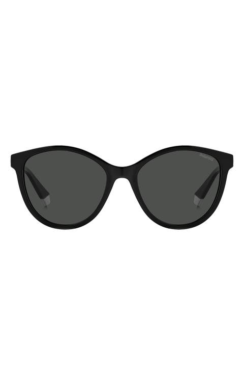 54mm Polarized Round Sunglasses
