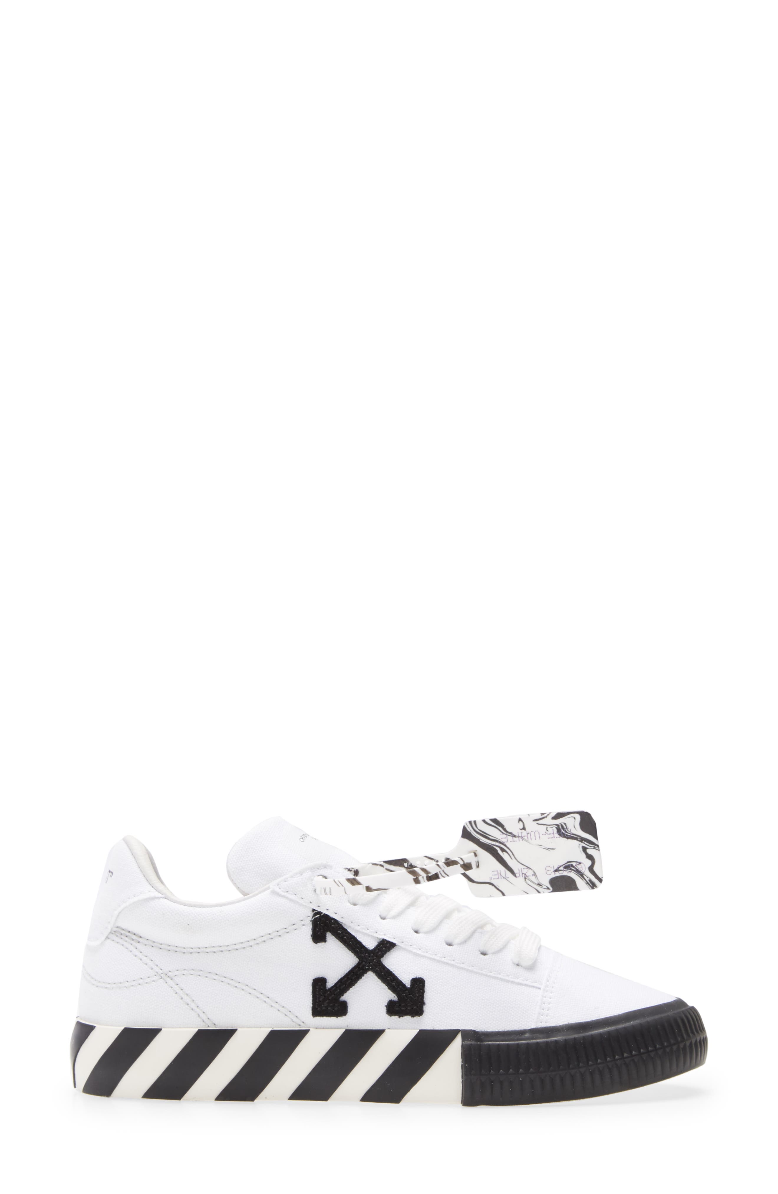 Off-White Vulcanized Low Top Sneaker, Alternate, color, 