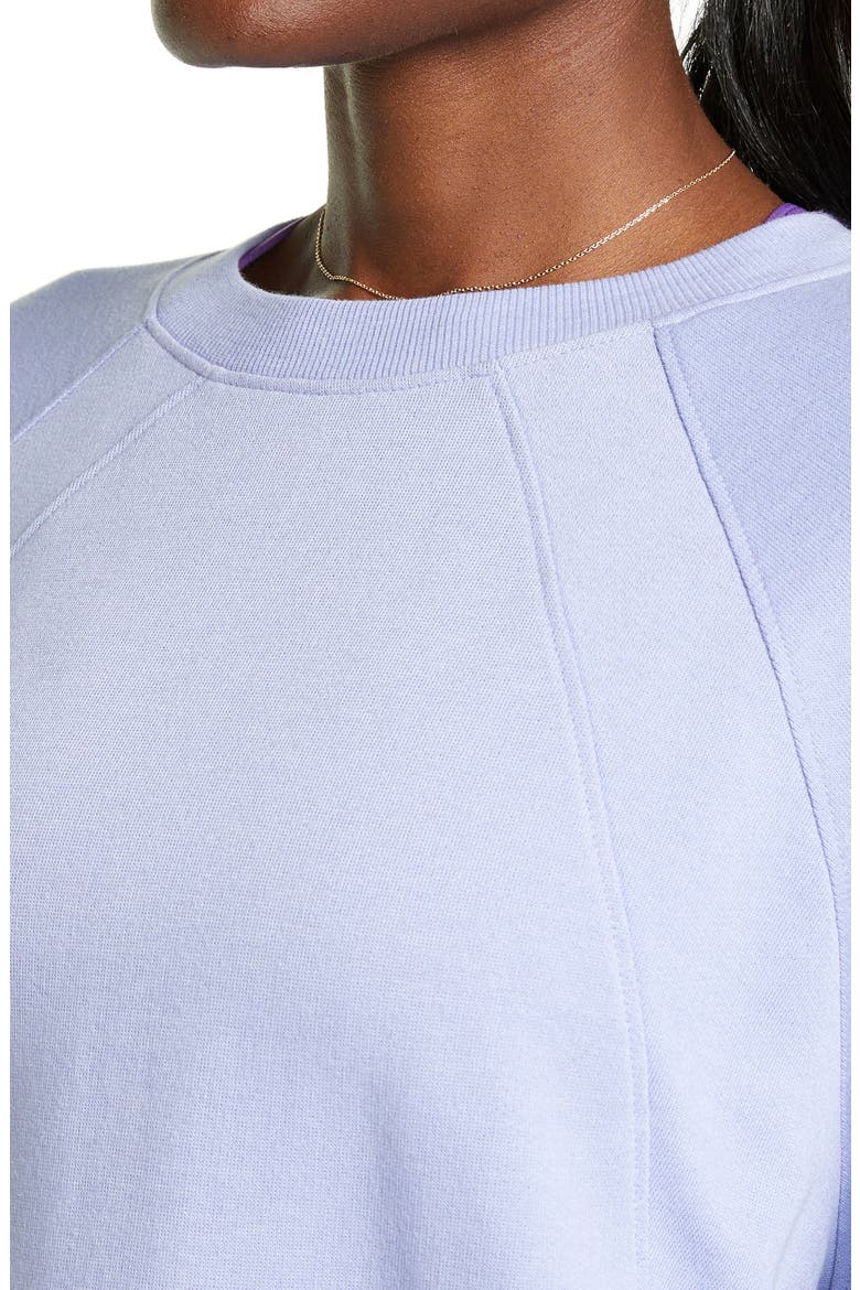 Drew Crewneck Sweatshirt, Alternate, color, BLUE ANCIENT