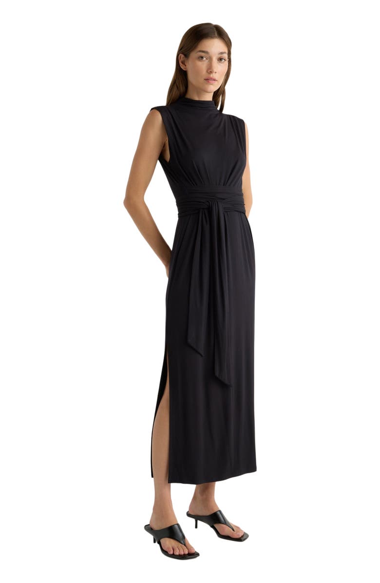 Modern Citizen Eden Sleeveless Tie Front Dress, Main, color, 