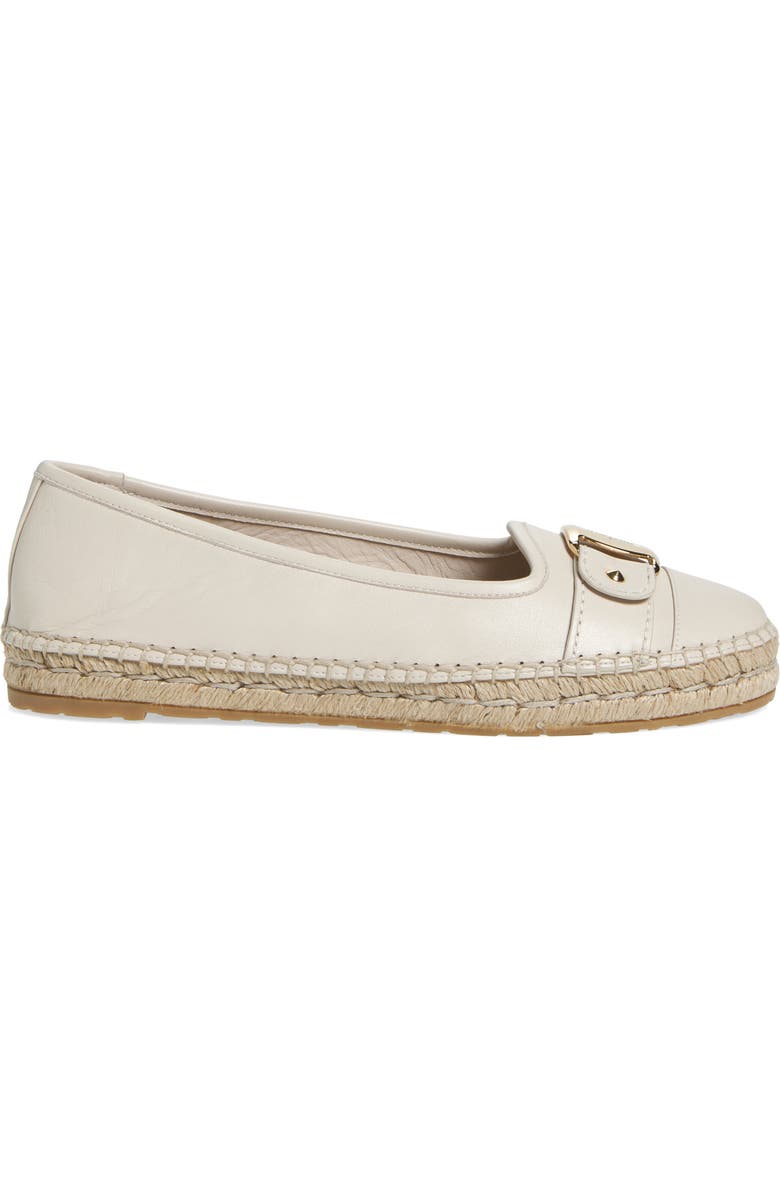 FERRAGAMO Buckle Espadrille Flat, Alternate, color,