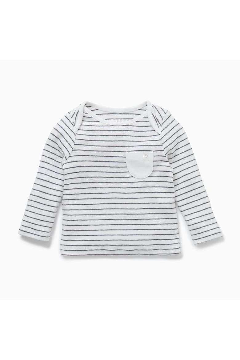 Long Sleeve T-Shirt, Main, color, Grey Stripe