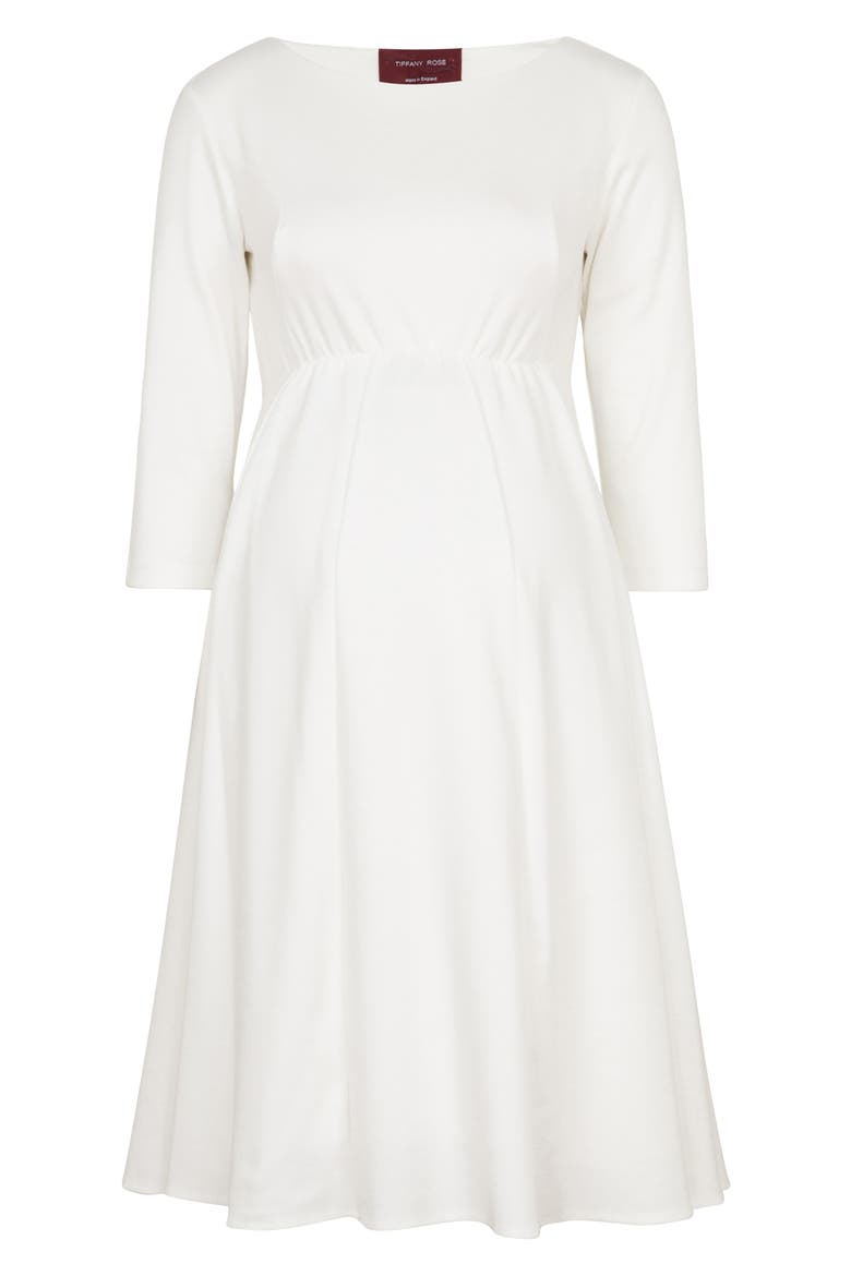 Sienna Maternity Dress, Alternate, color, CREAM