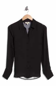 Hailie Flocked Back Shirt