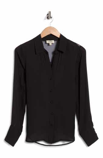 Hailie Flocked Back Shirt