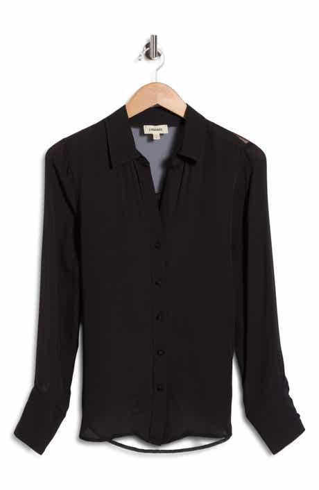 Hailie Flocked Back Shirt