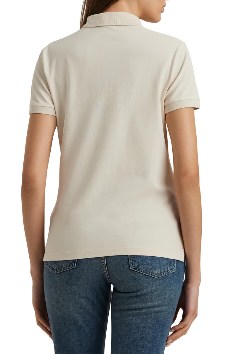 Lauren Ralph Lauren Indie Stretch Piqué Polo, Alternate, color, 