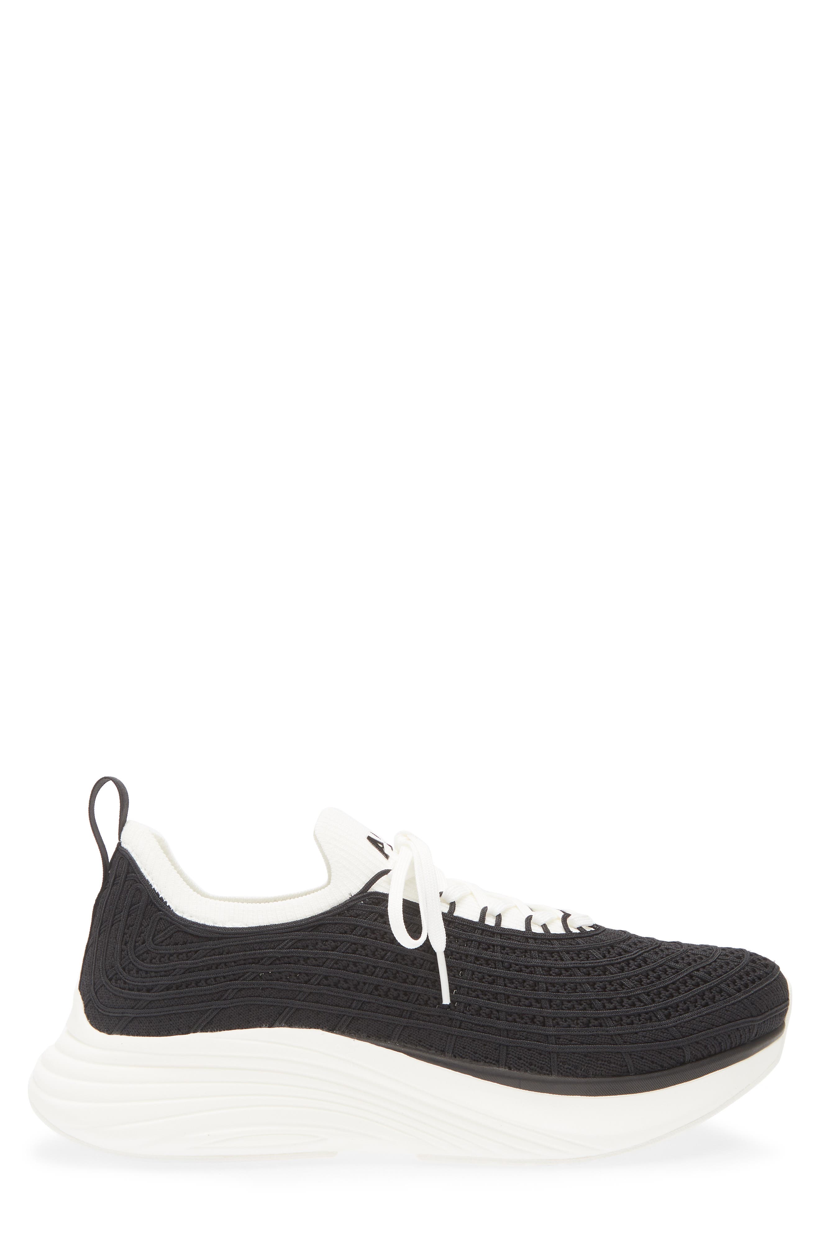 Techloom Zipline Training Sneaker, Alternate, color, BLACK / IVORY / IVORY