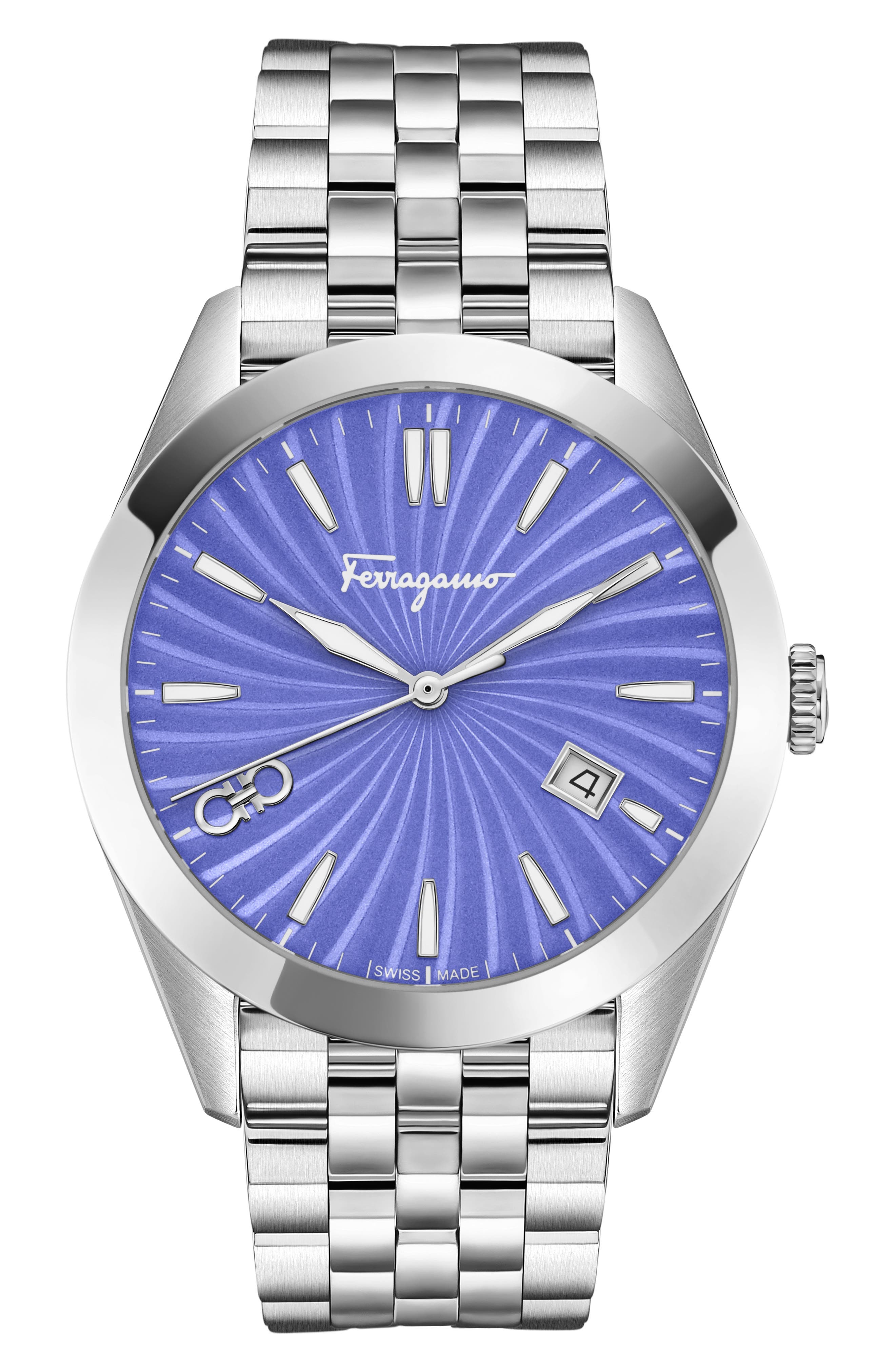 FERRAGAMO Urban Bracelet Watch, 43mm