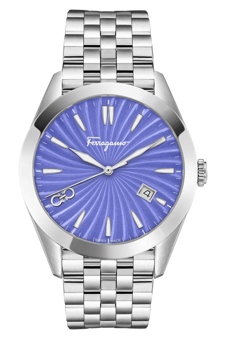 Urban Bracelet Watch, 43mm, Main, color, STAINLESS STEEL