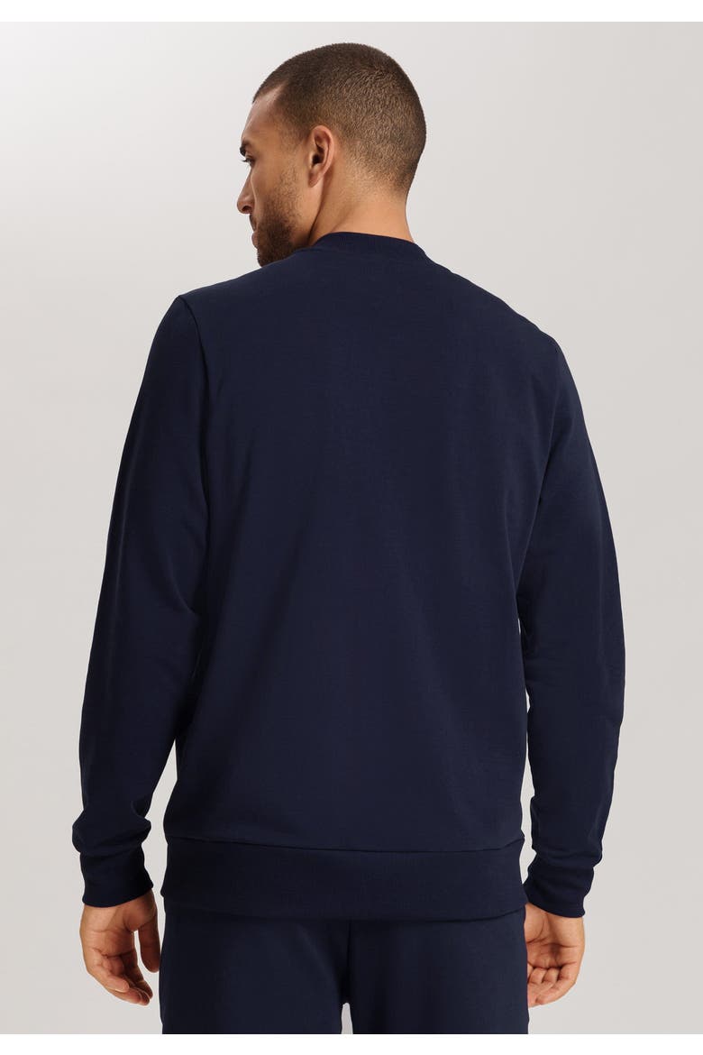 Natural Living Organic Cotton Zip-Up Jacket, Alternate, color, Deep Navy