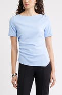 Nordstrom Asymmetric Gathered Tee