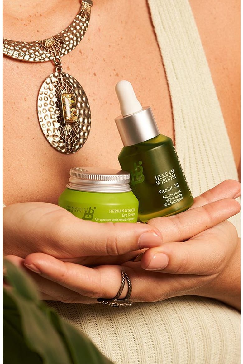 Herban Wisdom Eye Cream and Facial Oil Set, Alternate, color, None