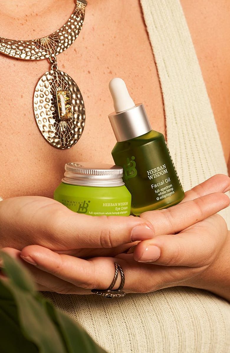 Humanist Beauty Herban Wisdom Eye Cream and Facial Oil Set, Alternate, color, NO COLOR