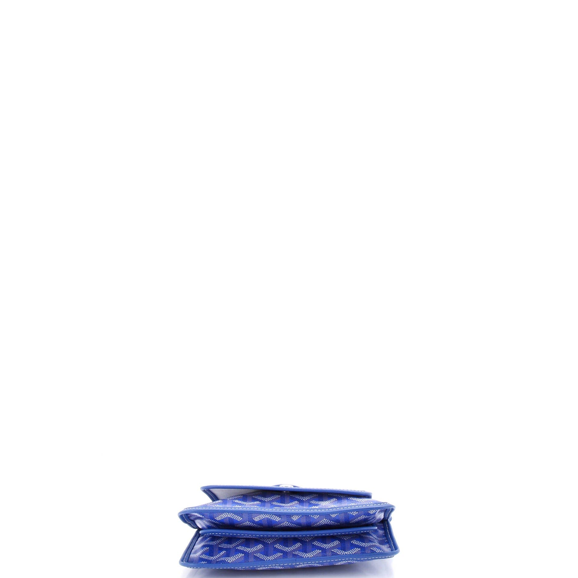 Pre-Owned Goyard Plumet Clutch Wallet Coated Canvas, Alternate, color, 