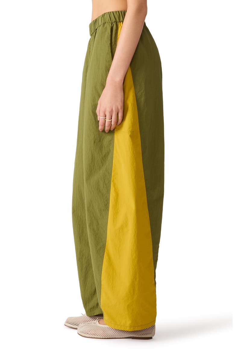Khoda Nylon Wide Leg Pants, Alternate, color, CARGO