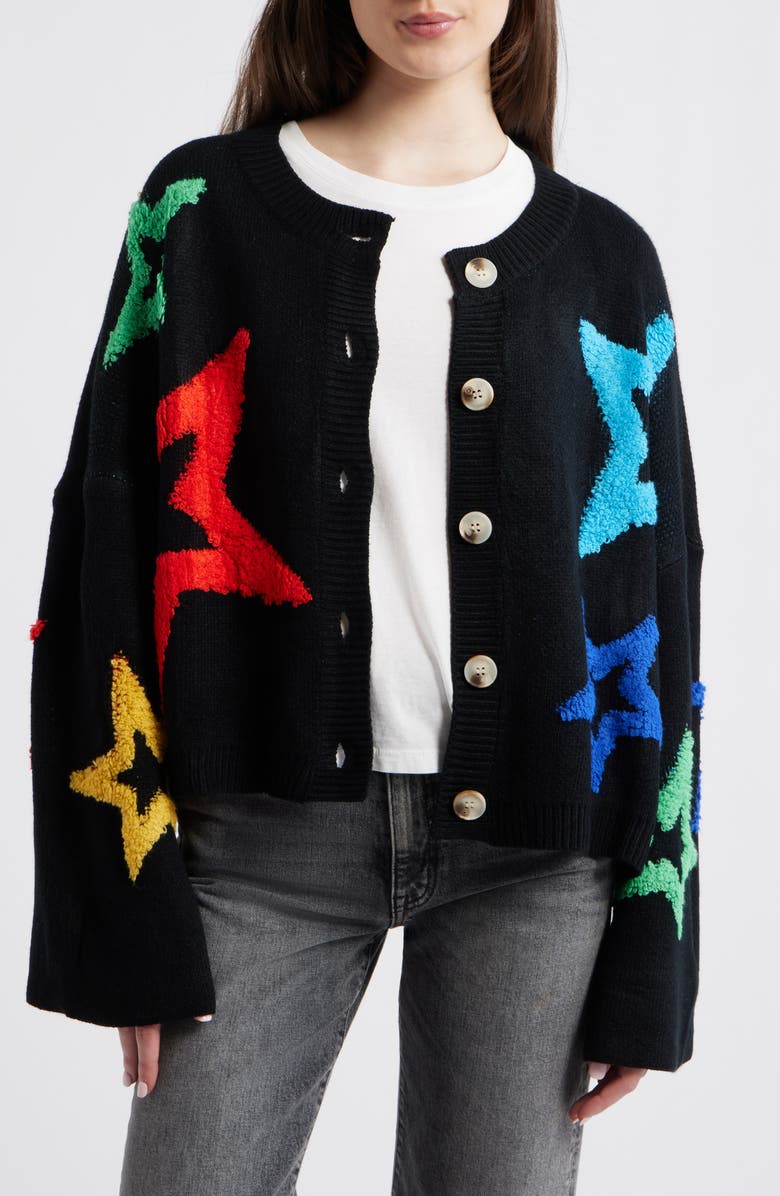 Dressed in Lala Dream of Me Boxy Cardigan, Alternate, color, 