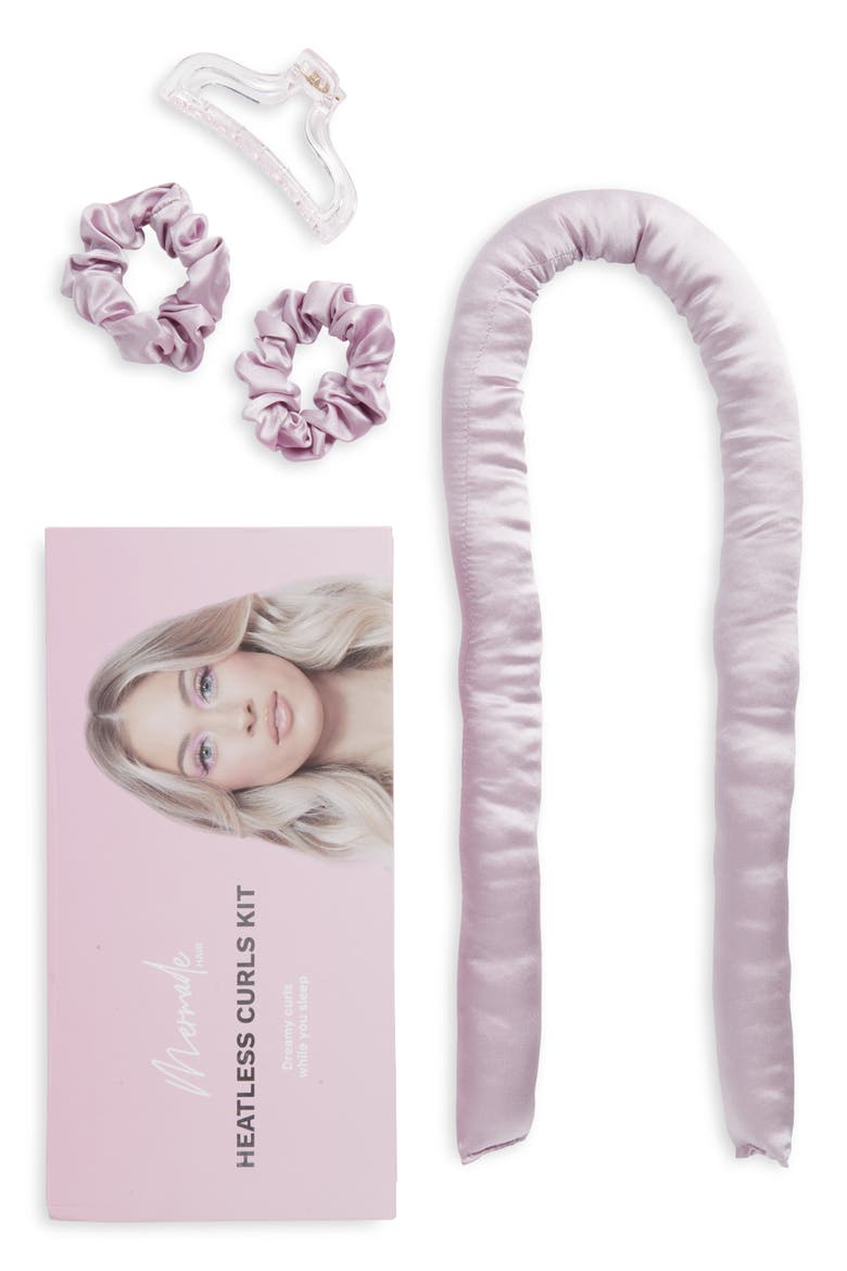 Heatless Curls Kit, Alternate, color, PINK