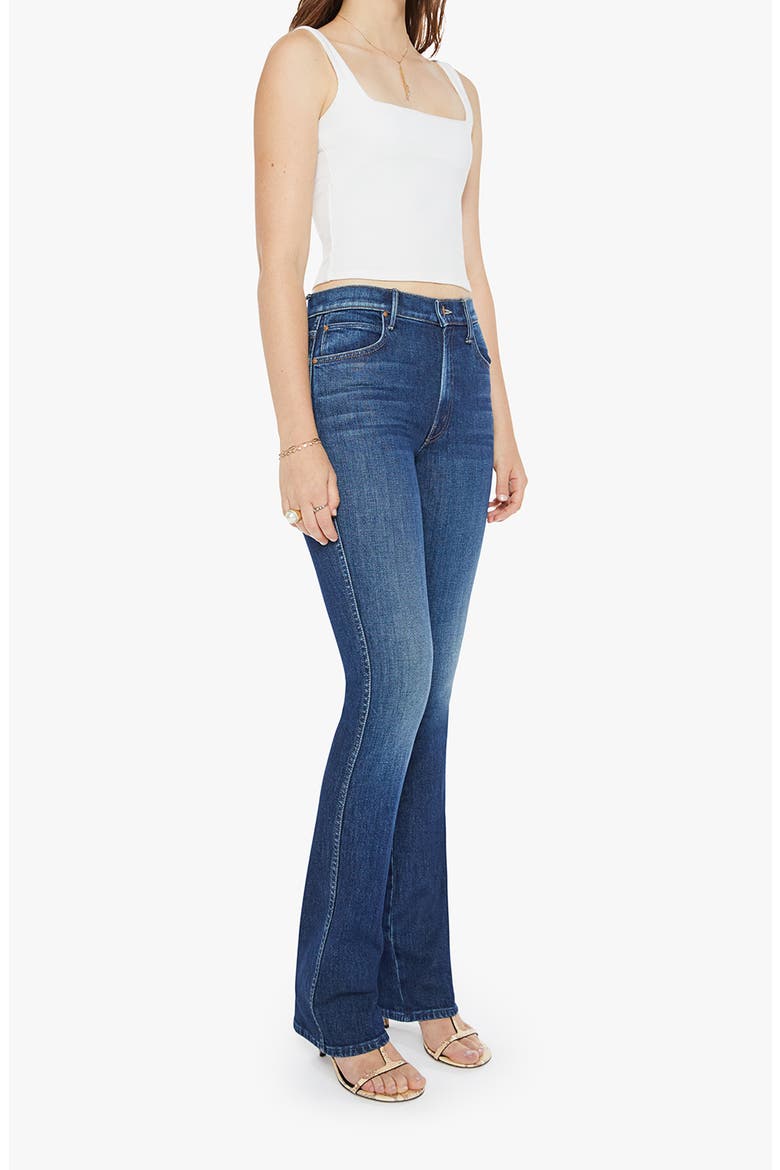 Smokin' Double Heel High Waist Bootcut Jeans, Alternate, color, CLOTHING OPTIONAL