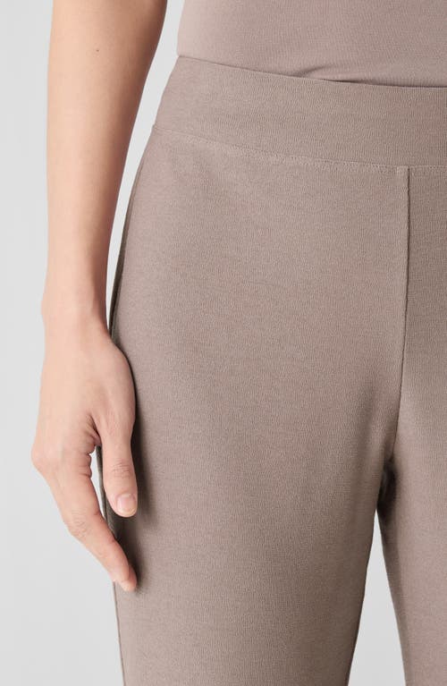 Eileen Fisher Slim Ankle Pants In Brown