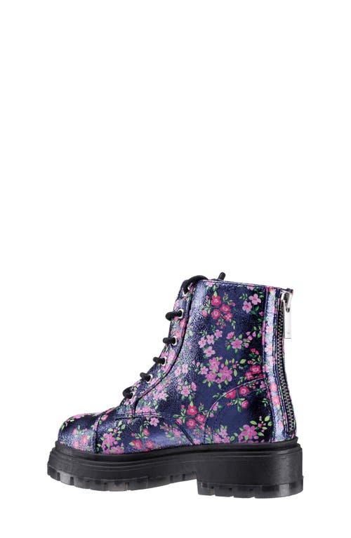 Nina Kids' Diana Combat Boot In Multi
