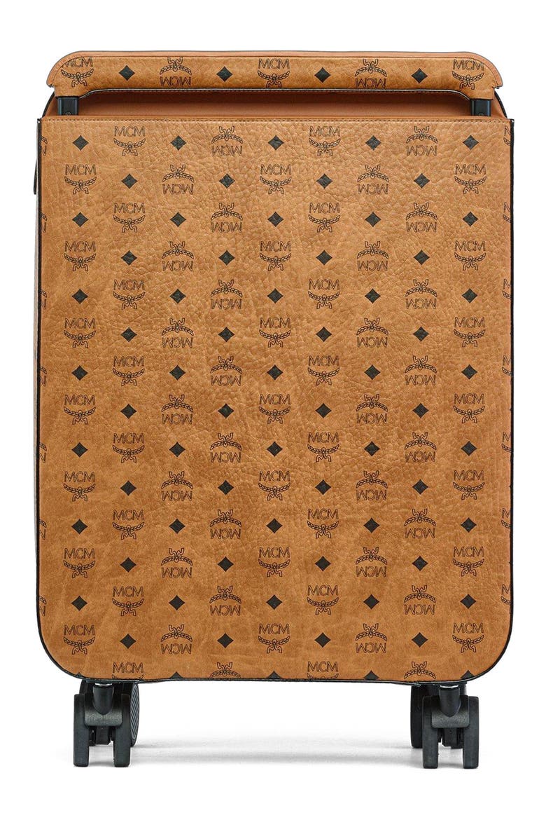 Ottomar Cabin Trolley in Visetos, Alternate, color, Cognac