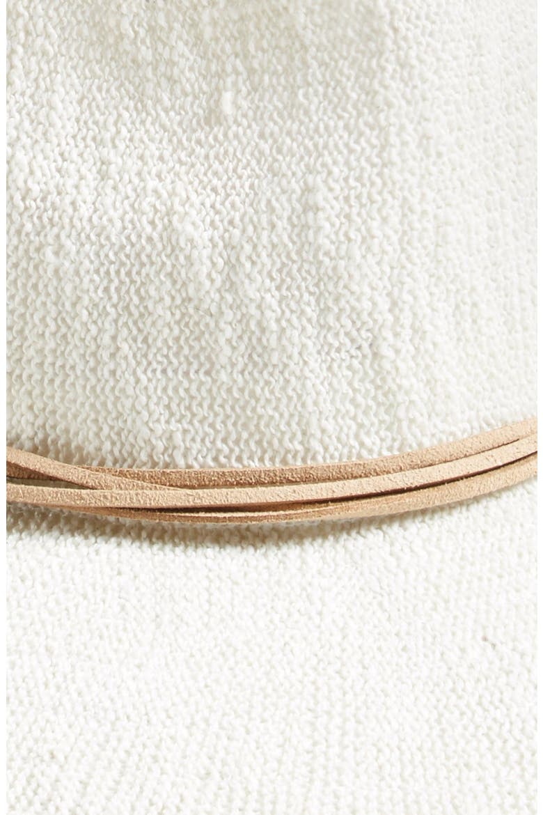 Slub Knit Panama Hat, Alternate, color, IVORY