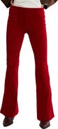Free People Penny Flare Velvet Pants
