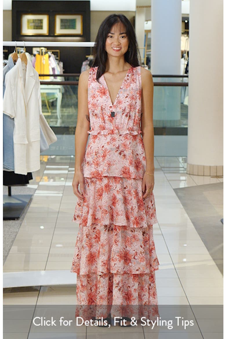 Floral Tiered Maxi Dress video
