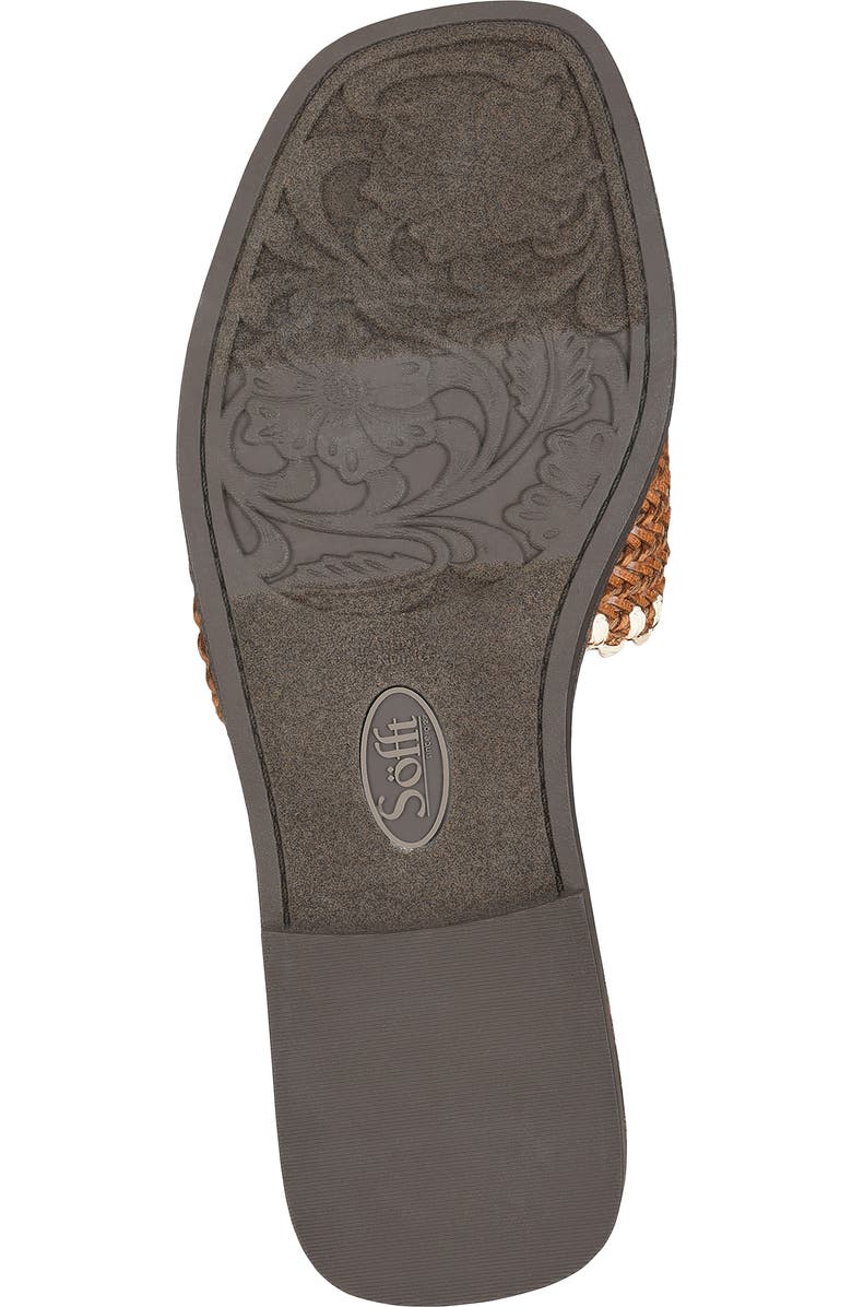 Söfft Elsa Slide Sandal, Alternate, color, Brown