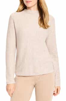 NIC+ZOE Pixel Mock Neck Sweater