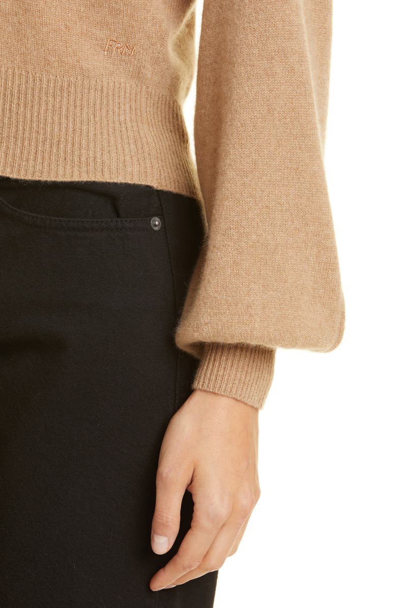 FRAME Linked Cashmere Cardigan, Alternate, color, Cafe Au Lait