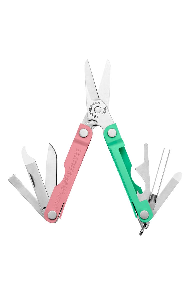 Micra, Keychain Multi-tool with Grooming Tools, Mini Pocketknife for Everyday Carry (EDC), Hobbies & Outdoors, Built in the USA, Main, color, Bayside