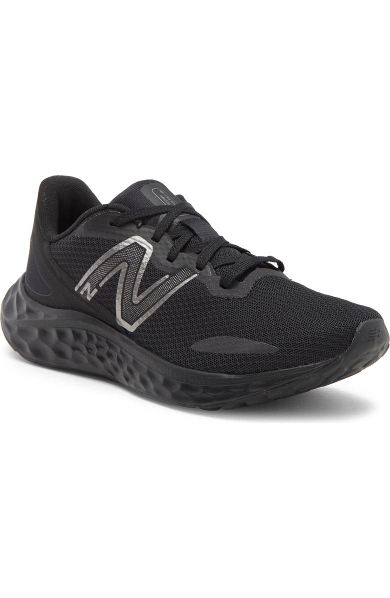 New Balance Aris Running Shoe, Main, color, Black/ Black Metallic