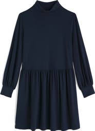 Seasalt Cornwall Elinora Turtleneck Long Sleeve Dress