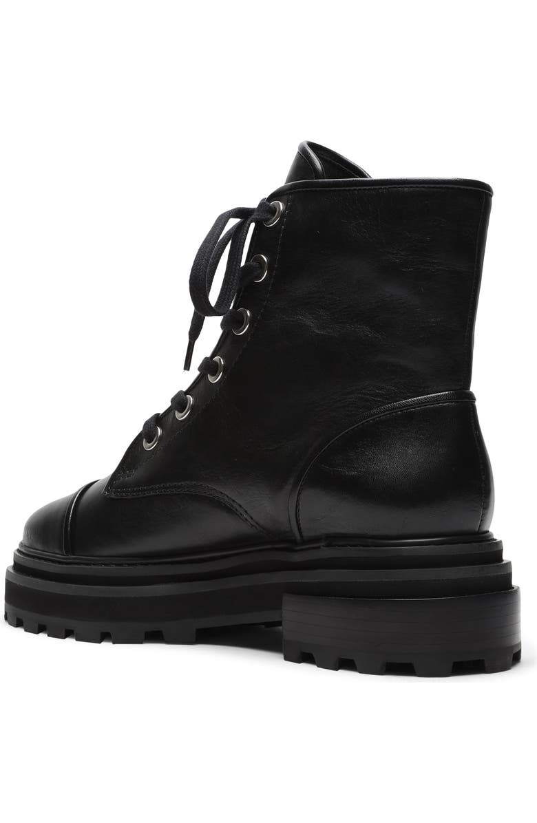 Schutz Maylova Lug Sole Lace-Up Bootie, Alternate, color,