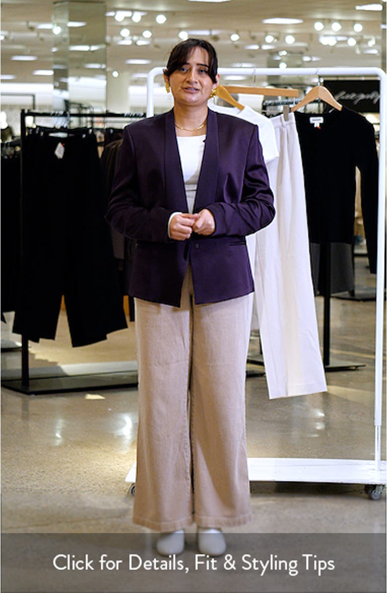 Jia One-Button Blazer, sales video thumbnail