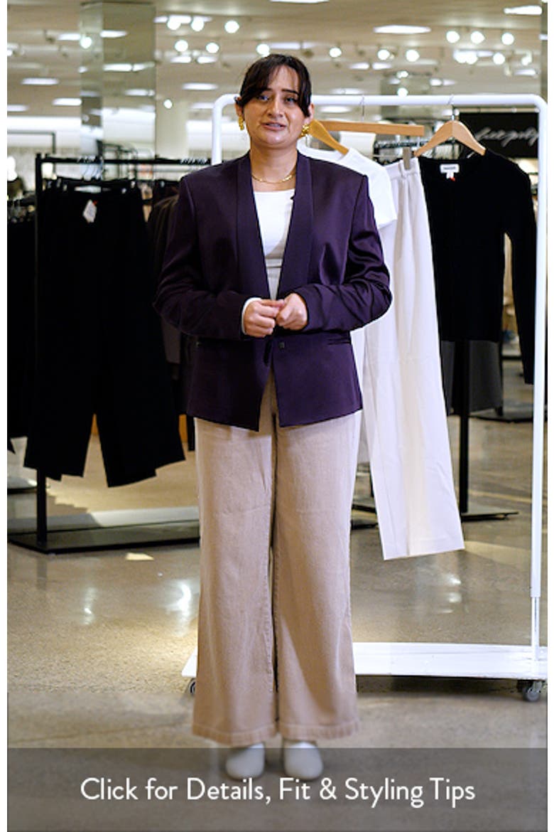 Jia One-Button Blazer video