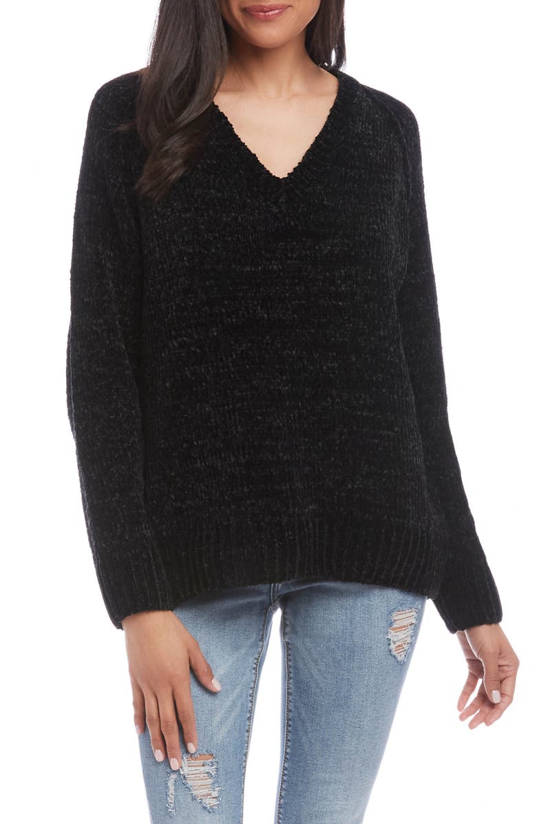 Karen Kane Chenille Sweater, Main, color,