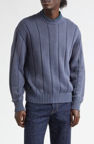 Noah Drop Needle Cotton Sweater