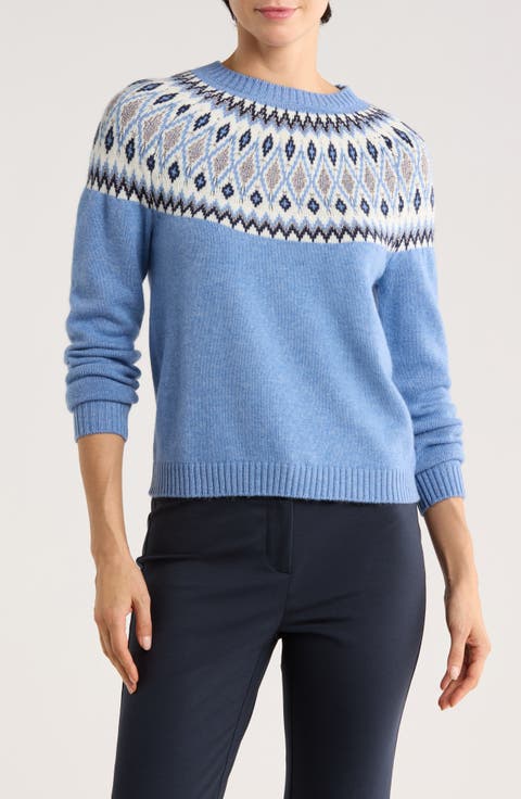 Fair Isle Crewneck Sweater
