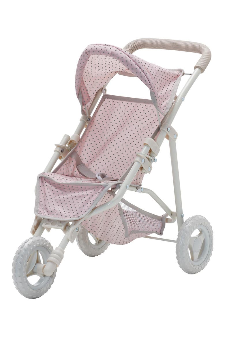 Olivia's Little World Baby Doll Jogging Stroller, Main, color, PINK