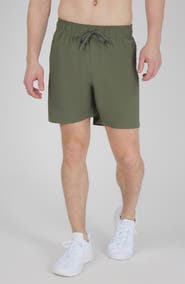 90 DEGREE BY REFLEX Stretch Tech Knit Active Shorts
