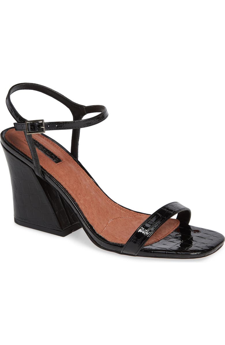 Topshop Remy Block Heel Sandal, Main, color,
