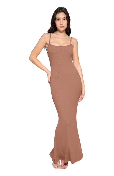 Shapewear Modal Slimming Maxi Slip Dress