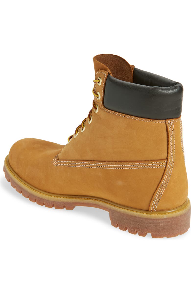 Timberland Premium 6-Inch Waterproof Boot, Alternate, color, Dark Wheat Nubuck